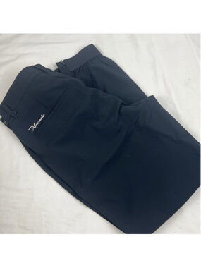 Macade Golf Joggers Mens size 30Regular Slim Fit Navy Ankle Zip Performance NWT